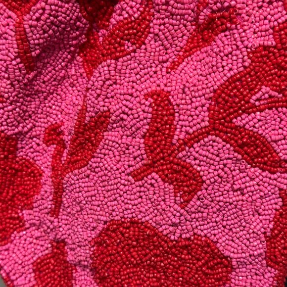 Beaded Rose Drawstring Bucket Bag - kate spade new york x Target, Pink/Red - Picture 15 of 15